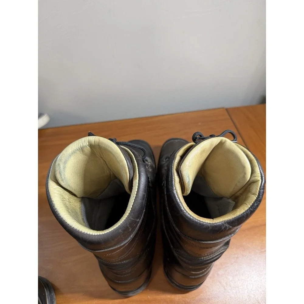 Men's White's LOCHSA Size 10.5D High Hunting Work Boot Leather Workwear Brown